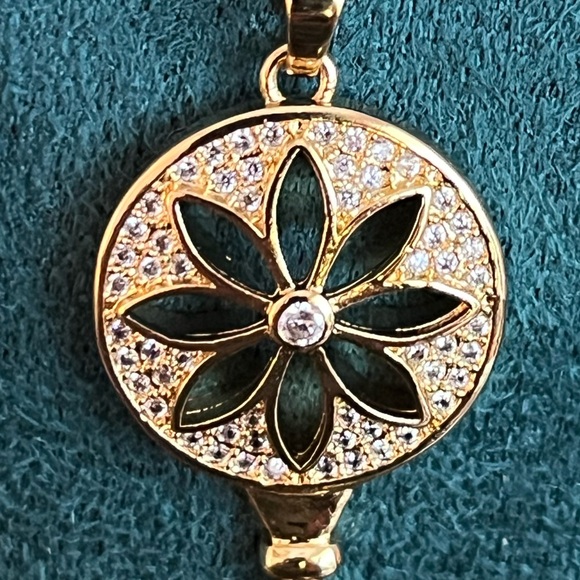 Gold Key Necklace and a Beaded Layering Necklace 18” and 20” - Picture 4 of 5